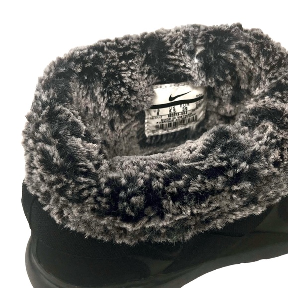 Nike Sportswear women's Golanka boots black with faux fur lining  size 8 - Picture 10 of 13